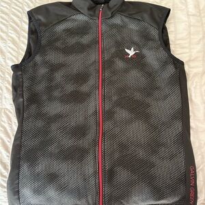 Galvin Green Black and Gray Men's Vest